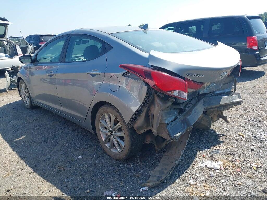 KMHDH4AE6FU383046 2015 HYUNDAI ELANTRA photo no. 3