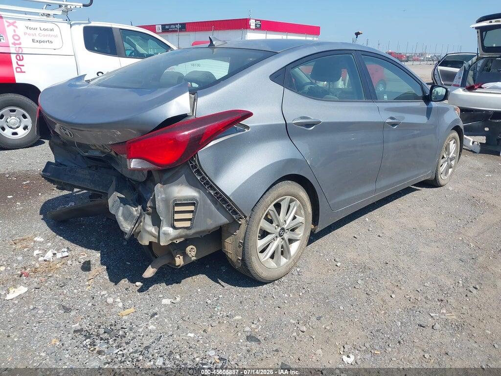 KMHDH4AE6FU383046 2015 HYUNDAI ELANTRA photo no. 4