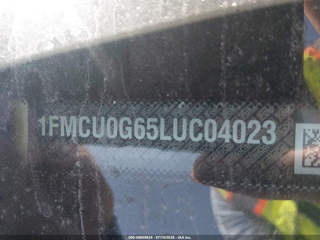 1FMCU0G65LUC04023 2020 FORD ESCAPE photo no. 9