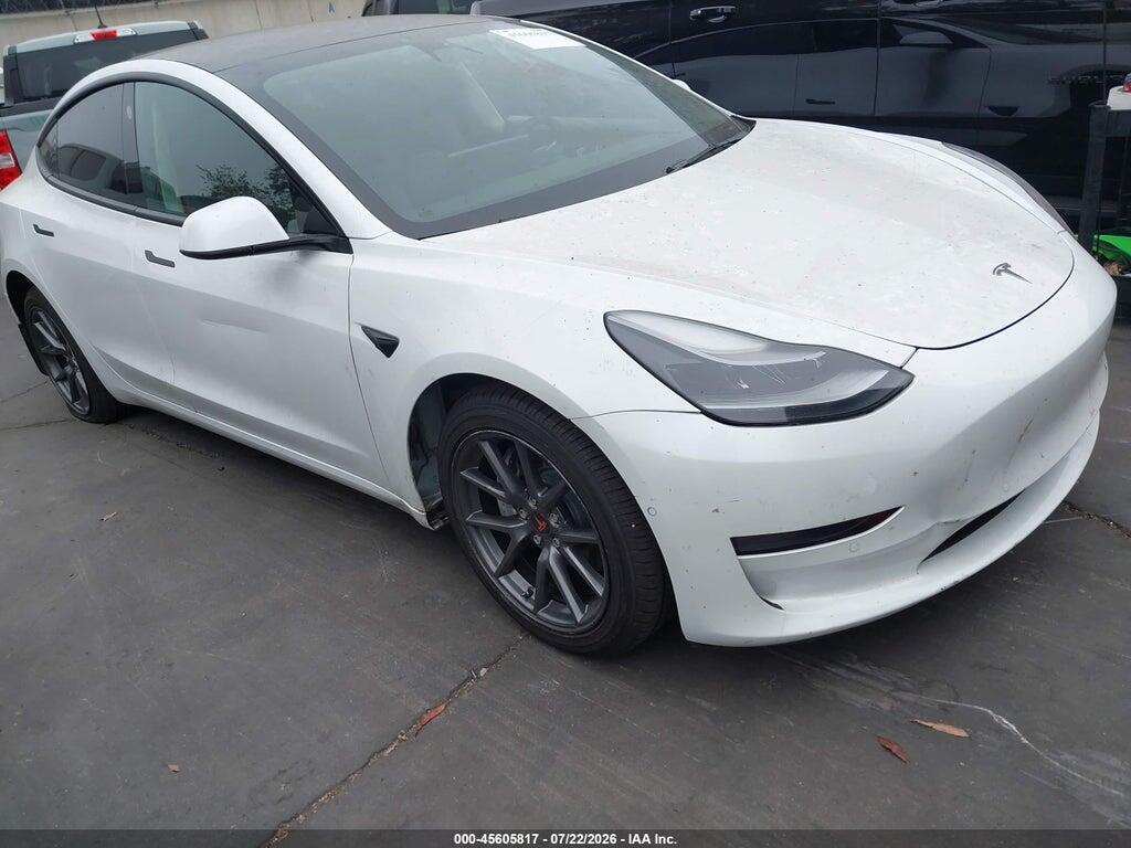 5YJ3E1EA9NF122953 2022 TESLA MODEL 3 photo no. 1