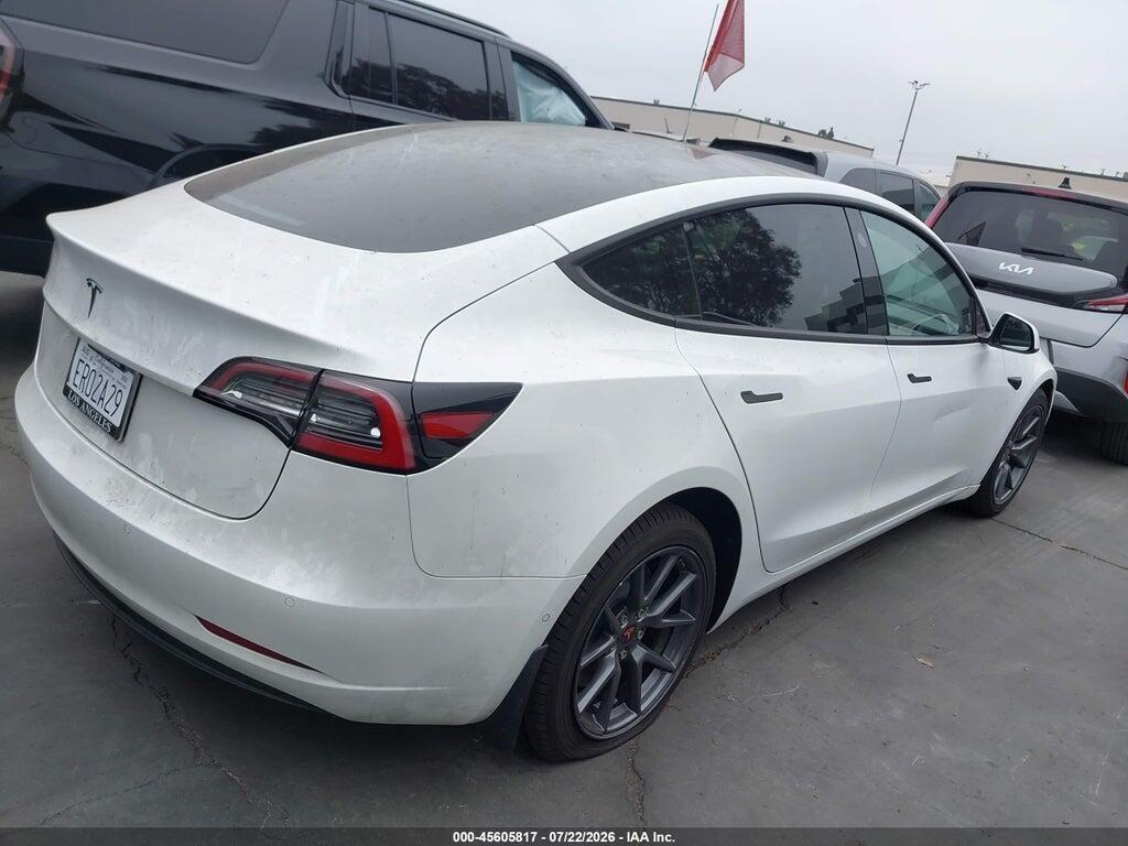 5YJ3E1EA9NF122953 2022 TESLA MODEL 3 photo no. 4