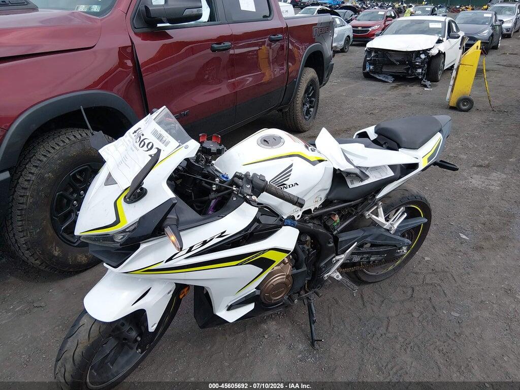 MLHPC6251M5200103 2021 HONDA CBR500 photo no. 2