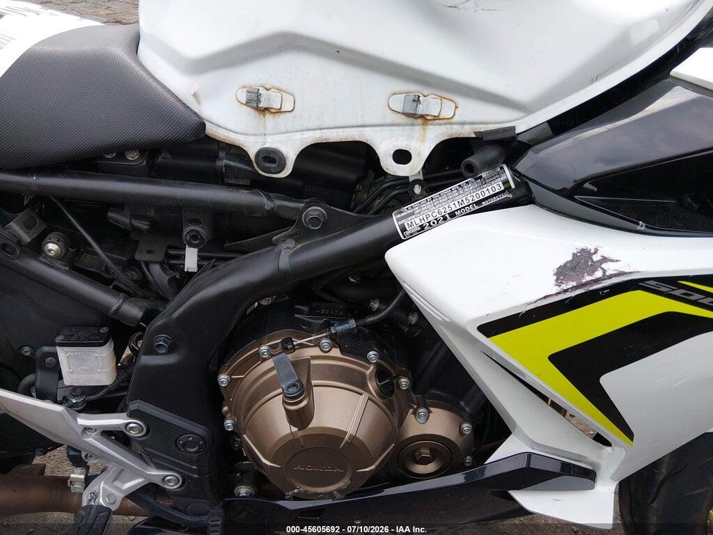 MLHPC6251M5200103 2021 HONDA CBR500 photo no. 8