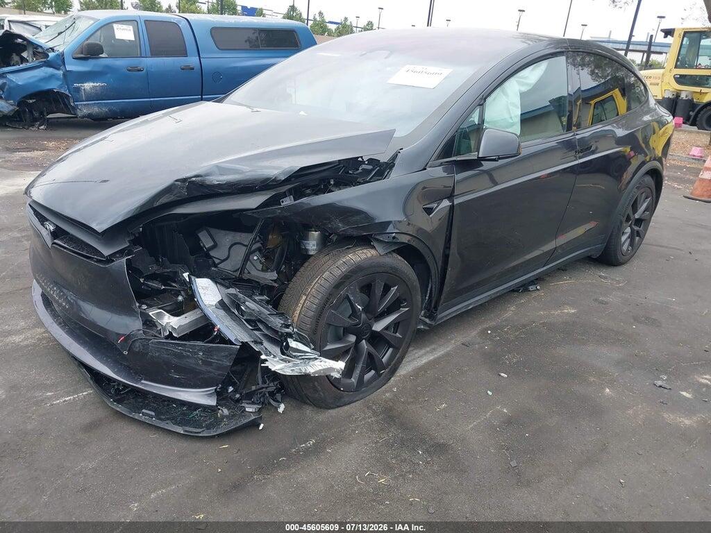 7SAXCDE52SF470927 2025 TESLA MODEL X photo no. 2