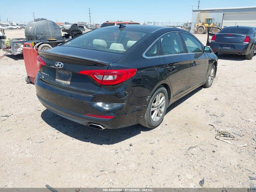5NPE24AF2FH245517 2015 HYUNDAI SONATA photo no. 4
