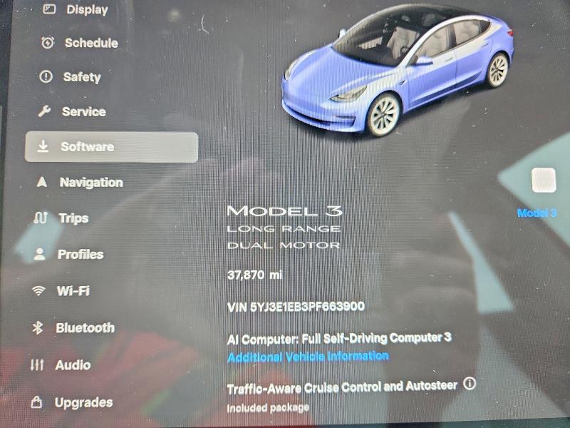 2023 TESLA MODEL 3 — Фото 9 из 12