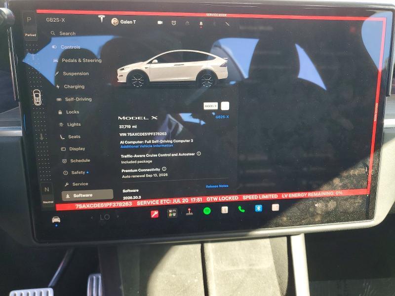 2023 TESLA MODEL X — Фото 9 из 14