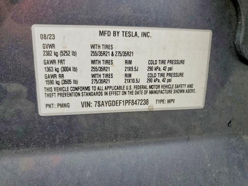 2023 TESLA MODEL Y — Фото 12 из 12