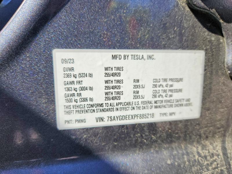 2023 TESLA MODEL Y — Фото 13 из 13