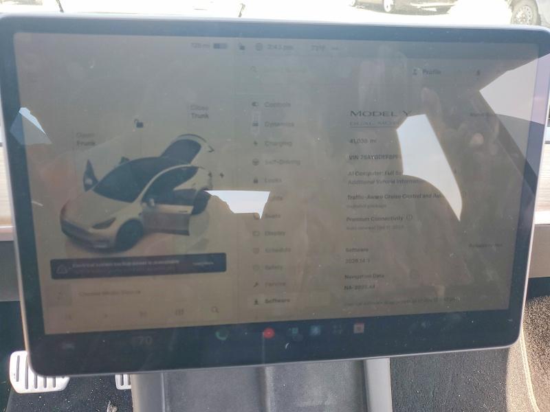7SAYGDEF8PF924297 2023 TESLA MODEL Y photo no. 9