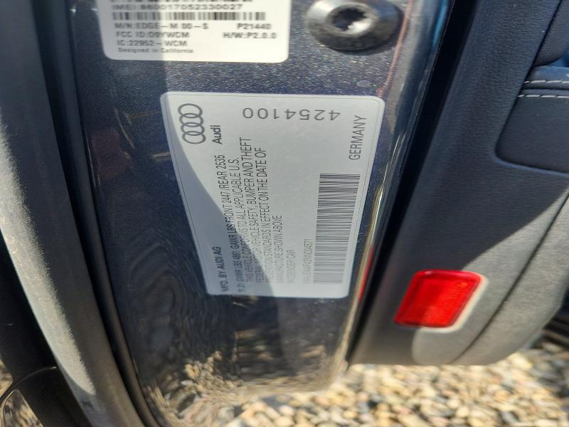 WAUEAAF43NN004571 2022 AUDI A4 photo no. 12