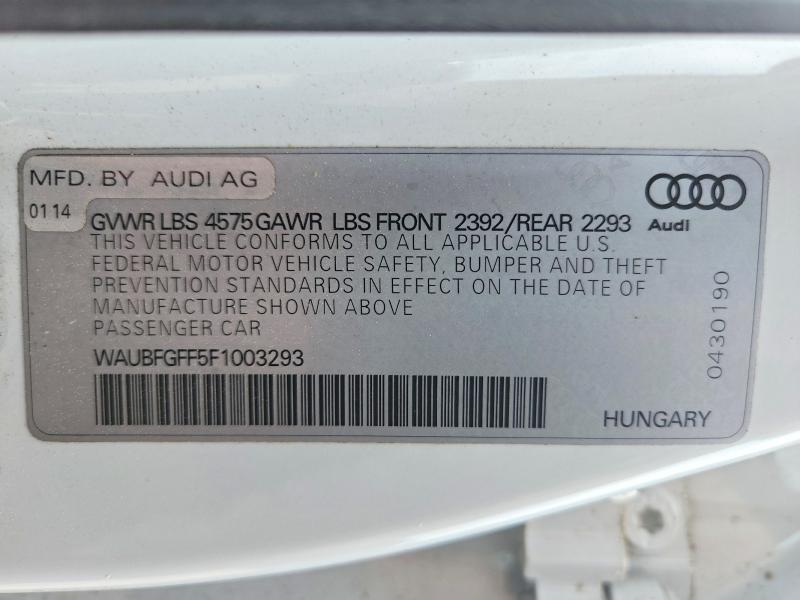 2015 AUDI A3 PREMIUM — Фото 12 из 12