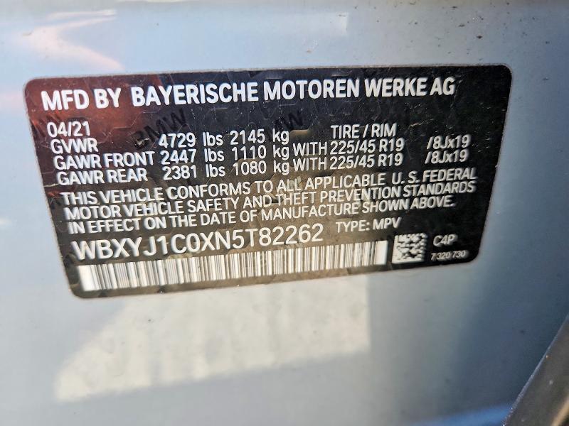 2022 BMW X2 XDRIVE28I — Фото 13 из 13