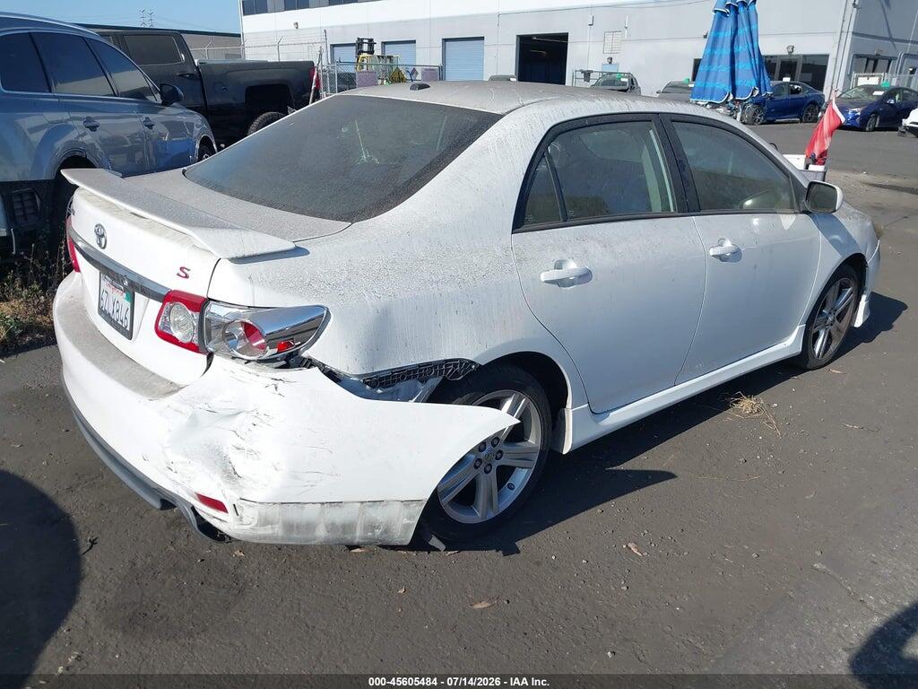 5YFBU4EE4DP142372 2013 TOYOTA COROLLA photo no. 4