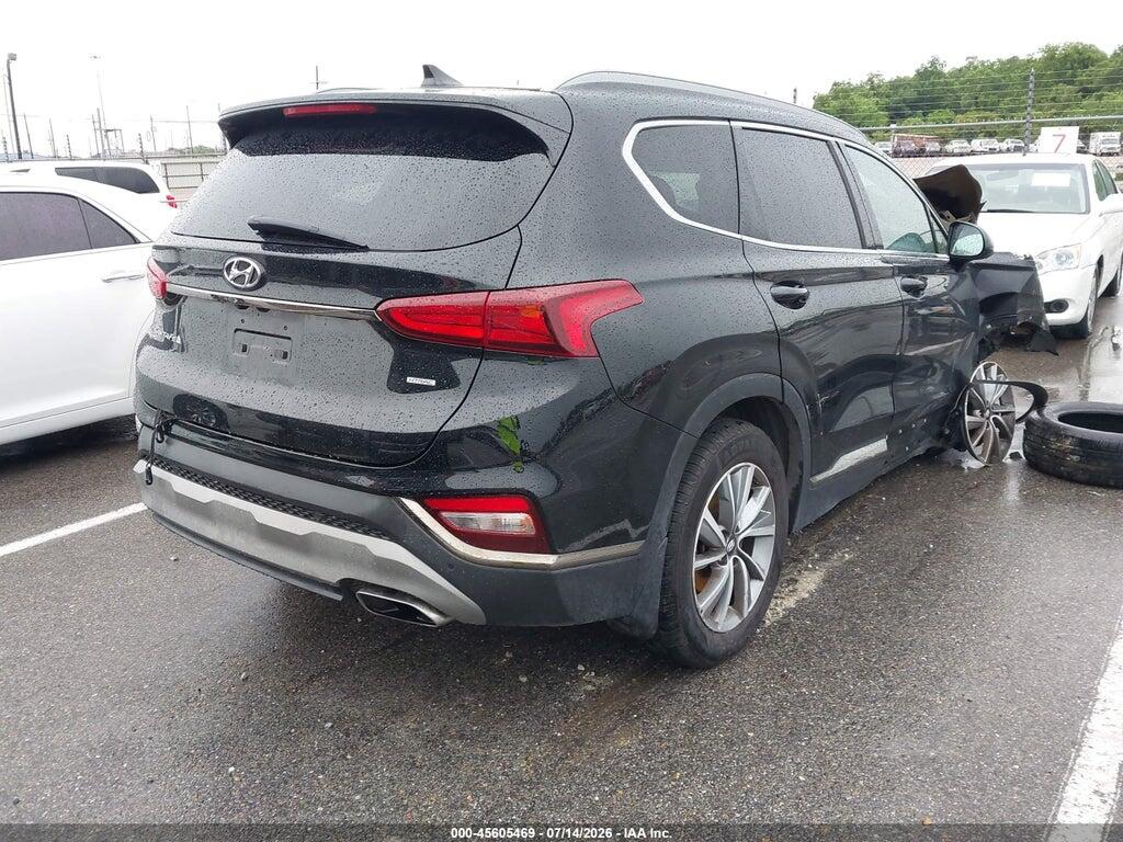 5NMS3CAD2KH105046 2019 HYUNDAI SANTA FE photo no. 4