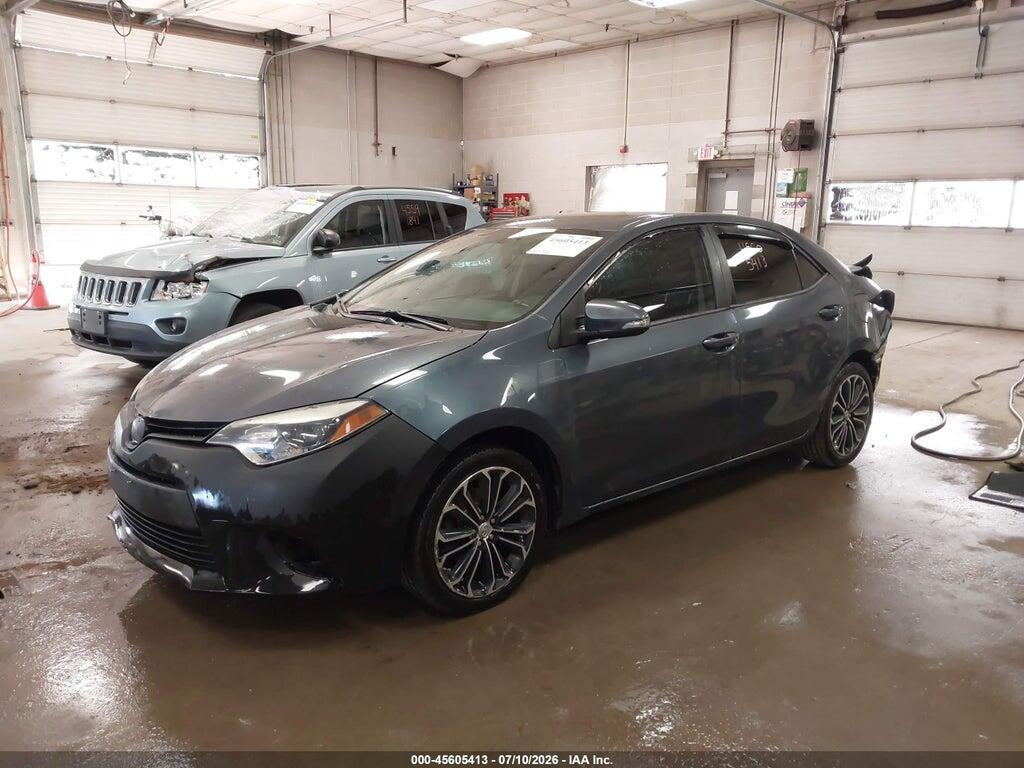 5YFBURHE8FP185723 2015 TOYOTA COROLLA photo no. 2