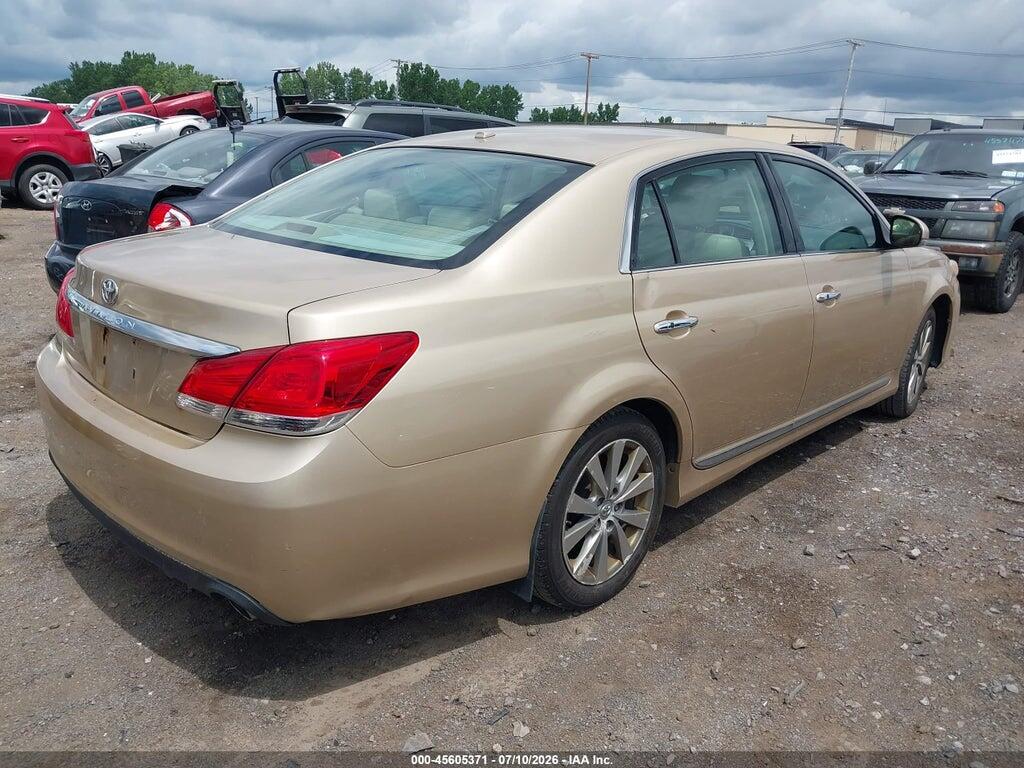 4T1BK3DB4BU398918 2011 TOYOTA AVALON photo no. 4