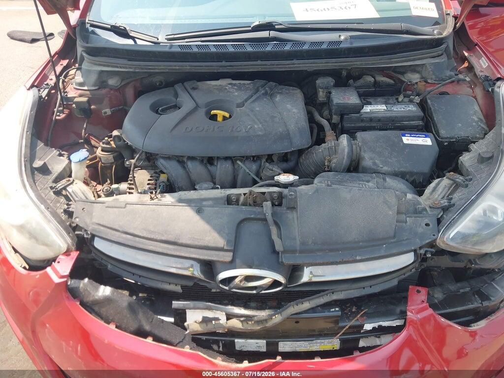 KMHDH4AEXDU680303 2013 HYUNDAI ELANTRA photo no. 10