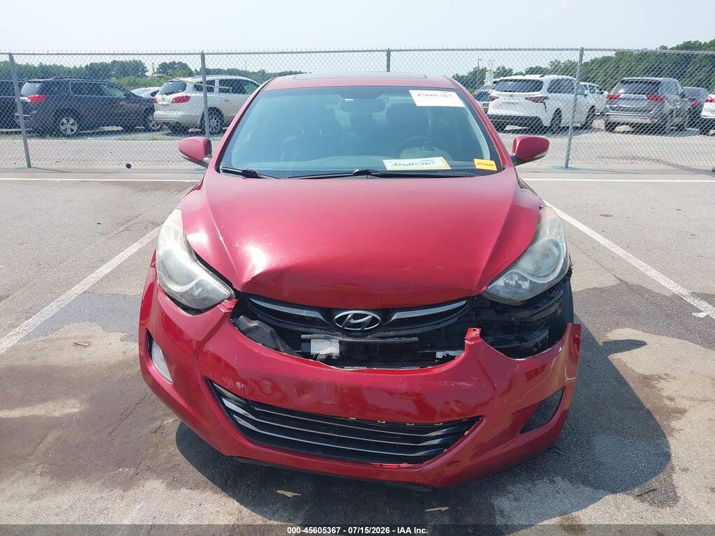 KMHDH4AEXDU680303 2013 HYUNDAI ELANTRA photo no. 12