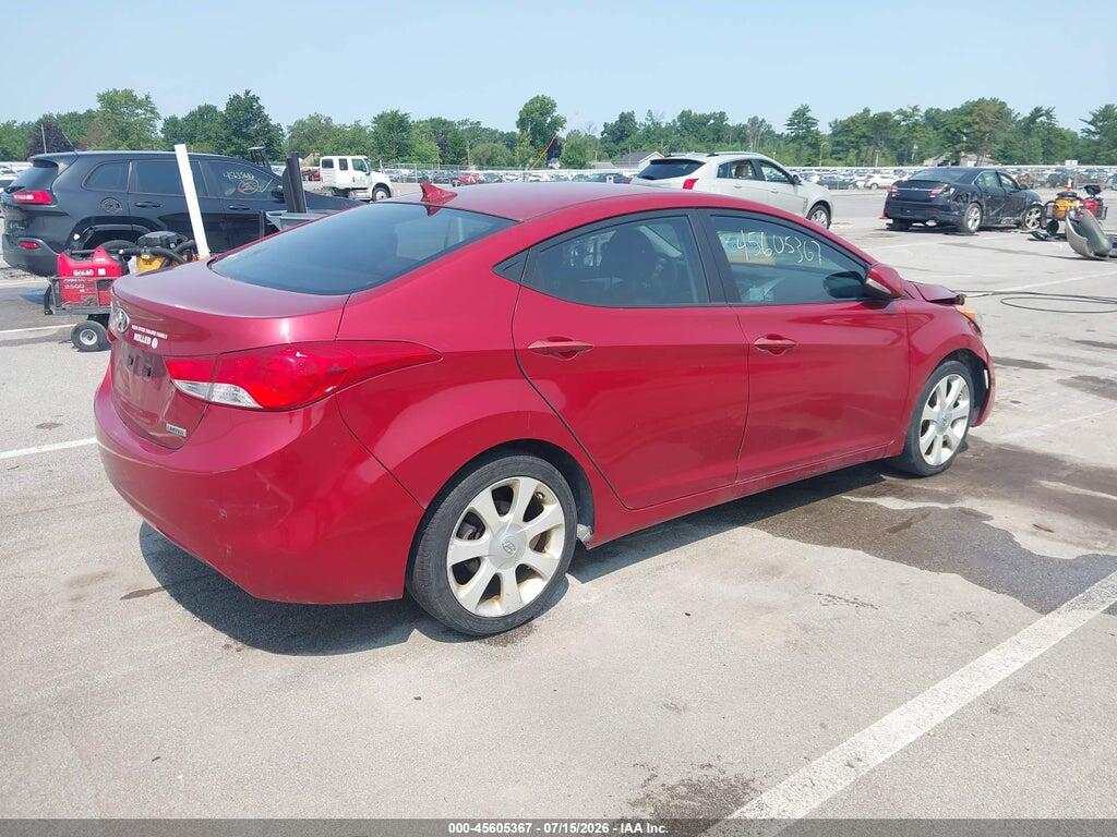 KMHDH4AEXDU680303 2013 HYUNDAI ELANTRA photo no. 4