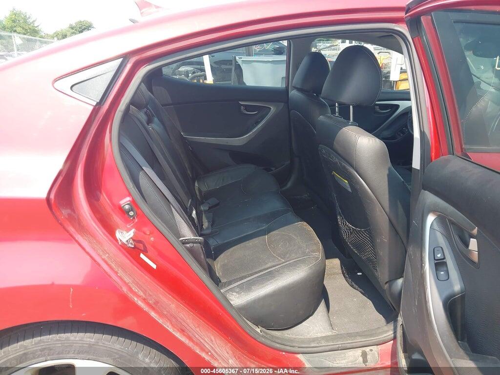 KMHDH4AEXDU680303 2013 HYUNDAI ELANTRA photo no. 8
