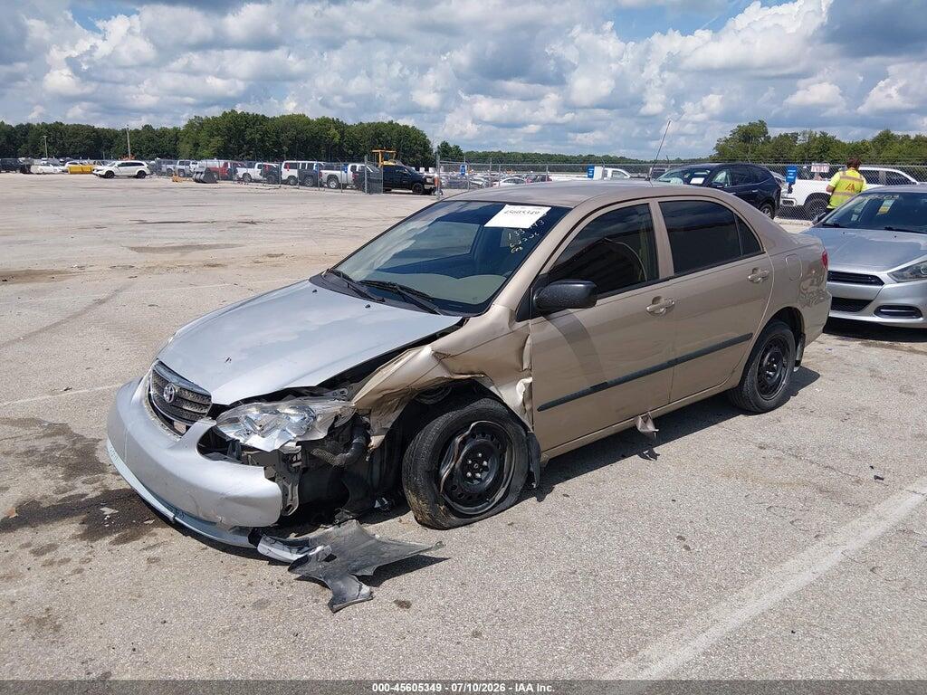 2T1BR32E15C384070 2005 TOYOTA COROLLA photo no. 2