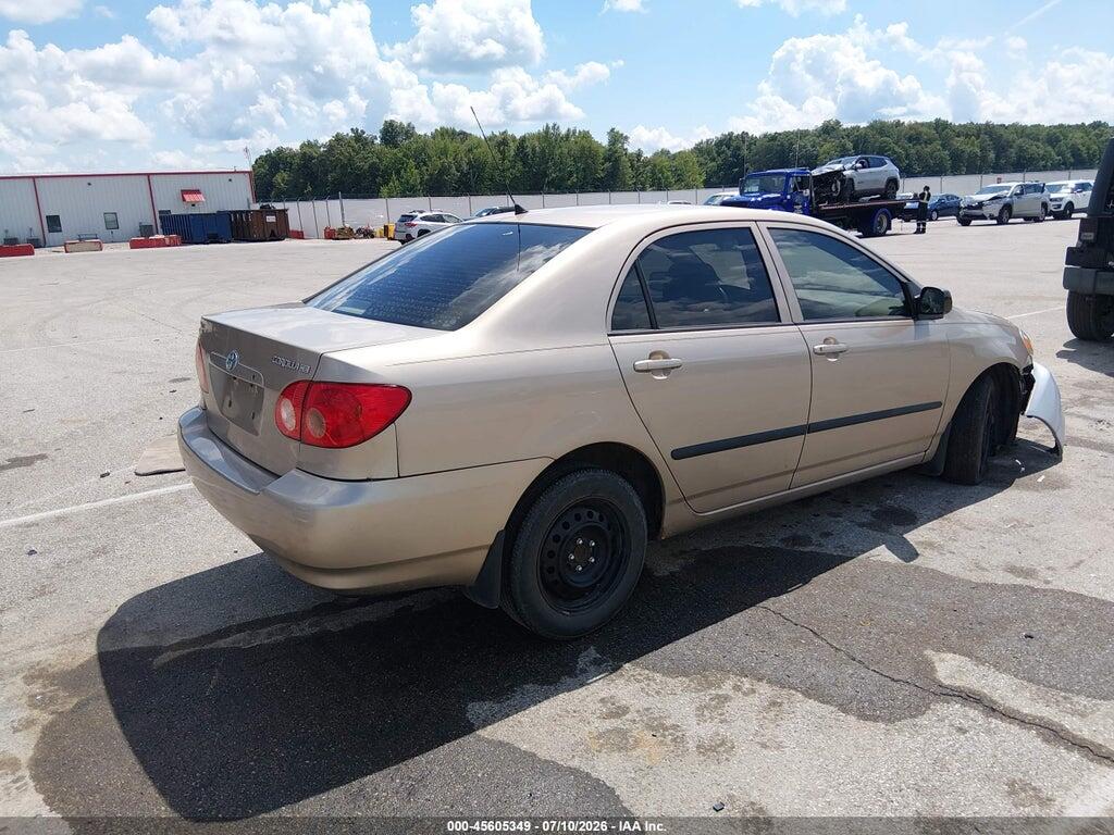2T1BR32E15C384070 2005 TOYOTA COROLLA photo no. 4