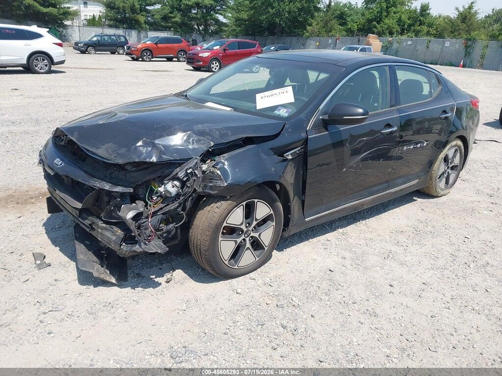 KNAGM4AD6D5053836 2013 KIA OPTIMA HYBRID photo no. 2