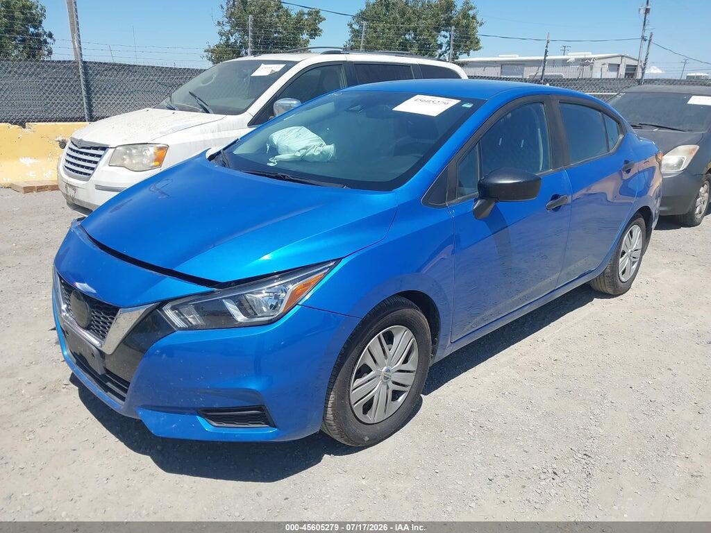 3N1CN8DV4ML860403 2021 NISSAN VERSA photo no. 2