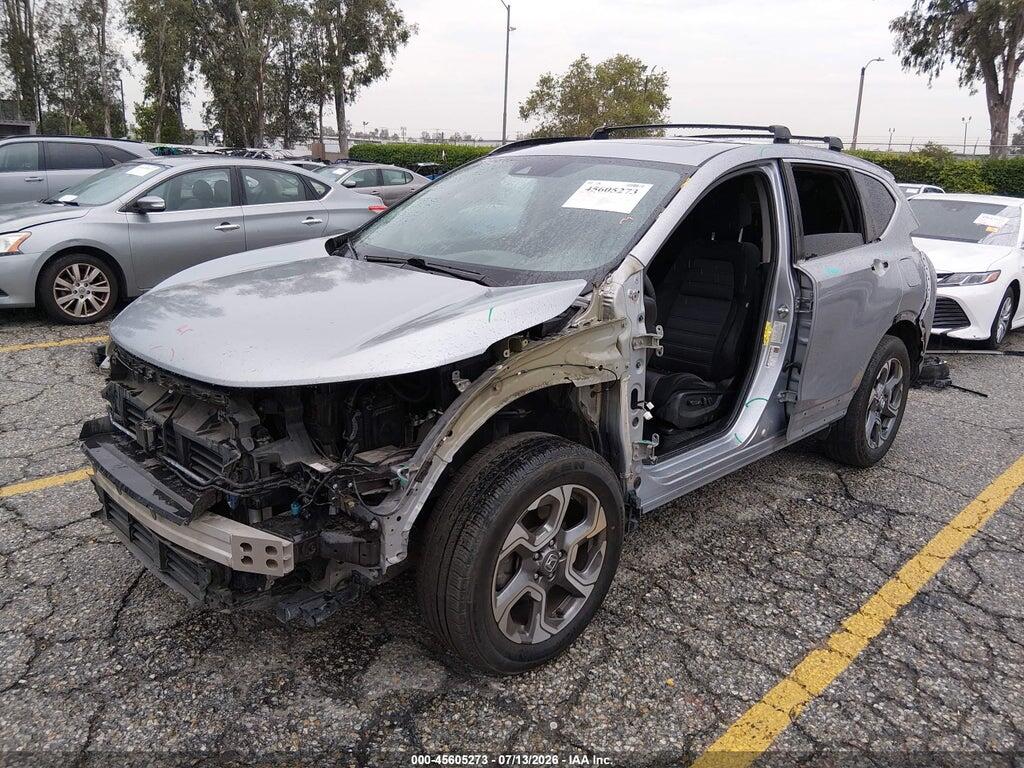 5J6RW1H52JA009235 2018 HONDA CR-V photo no. 2