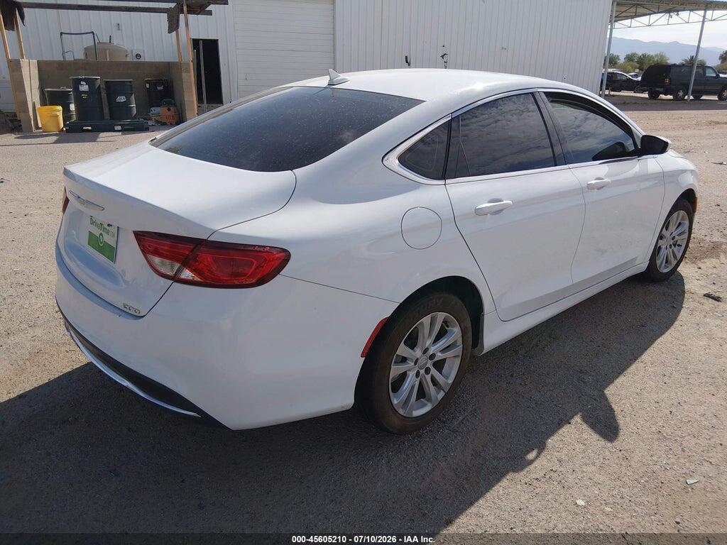 1C3CCCAB5GN117418 2016 CHRYSLER 200 photo no. 4