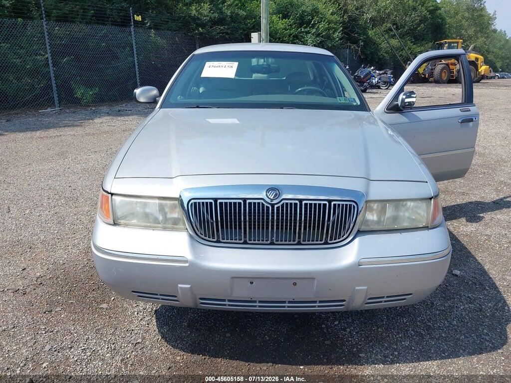 2MEFM75W81X604272 2001 MERCURY GRAND MARQUIS photo no. 10