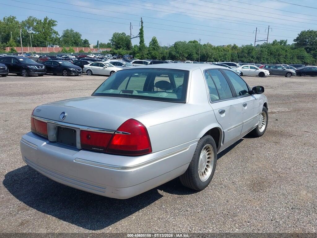 2MEFM75W81X604272 2001 MERCURY GRAND MARQUIS photo no. 4