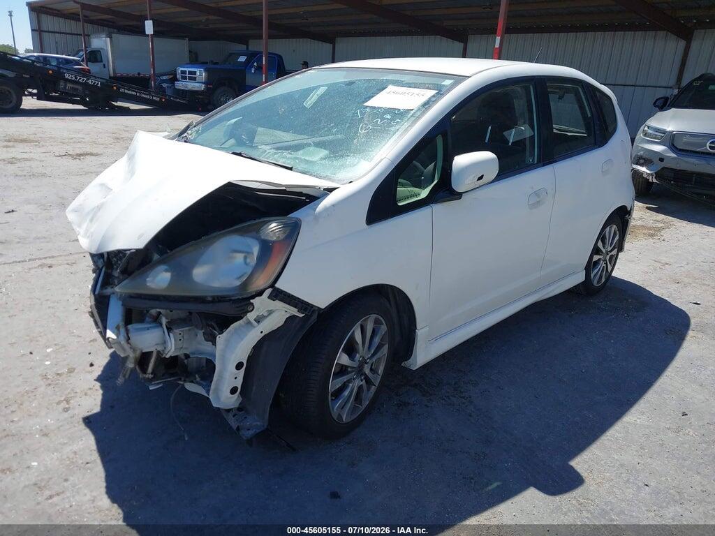 JHMGE8H56CC007468 2012 HONDA FIT photo no. 2