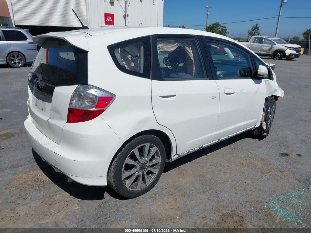JHMGE8H56CC007468 2012 HONDA FIT photo no. 4