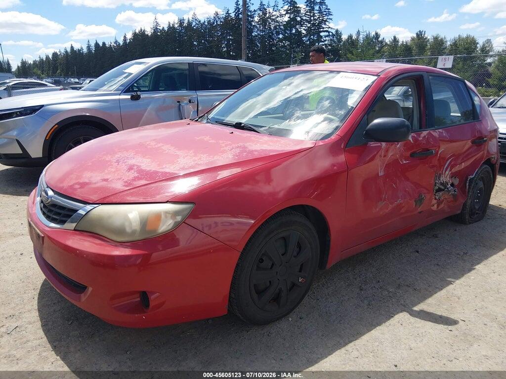 JF1GH61658H810384 2008 SUBARU IMPREZA WAGON (NATL photo no. 2