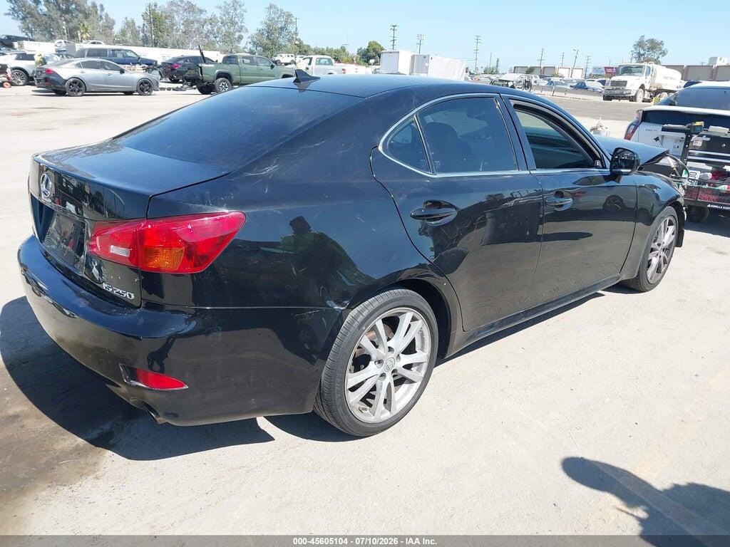 JTHBK262172055724 2007 LEXUS IS 250 photo no. 4