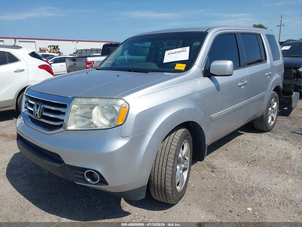 5FNYF3H65EB021852 2014 HONDA PILOT photo no. 2