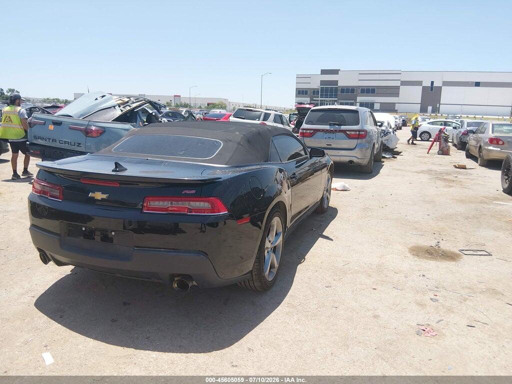 2G1FC3D36E9191176 2014 CHEVROLET CAMARO photo no. 4