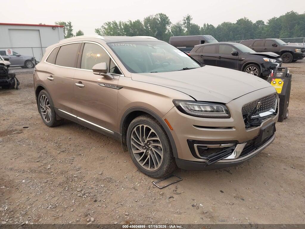 2LMPJ8L92KBL60862 2019 LINCOLN NAUTILUS photo no. 1