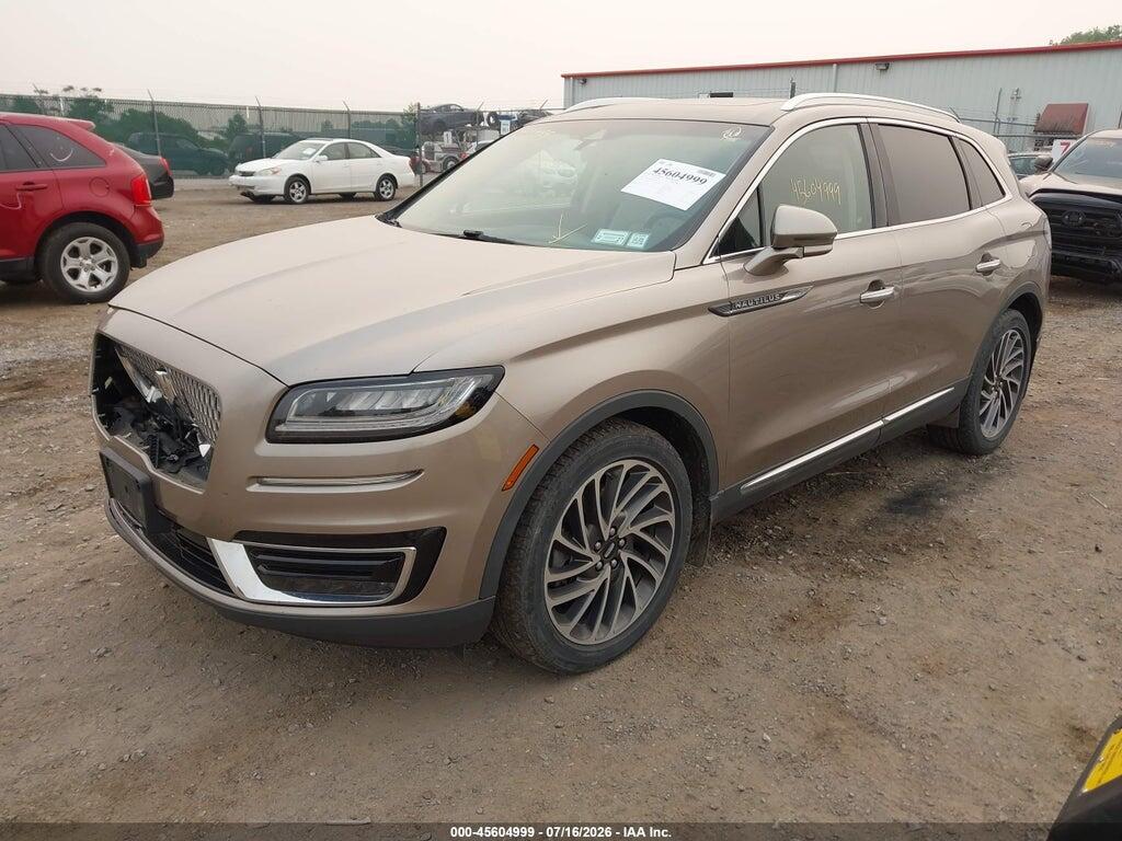 2LMPJ8L92KBL60862 2019 LINCOLN NAUTILUS photo no. 2