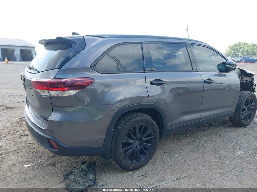5TDJZRFH5KS973435 2019 TOYOTA HIGHLANDER photo no. 4