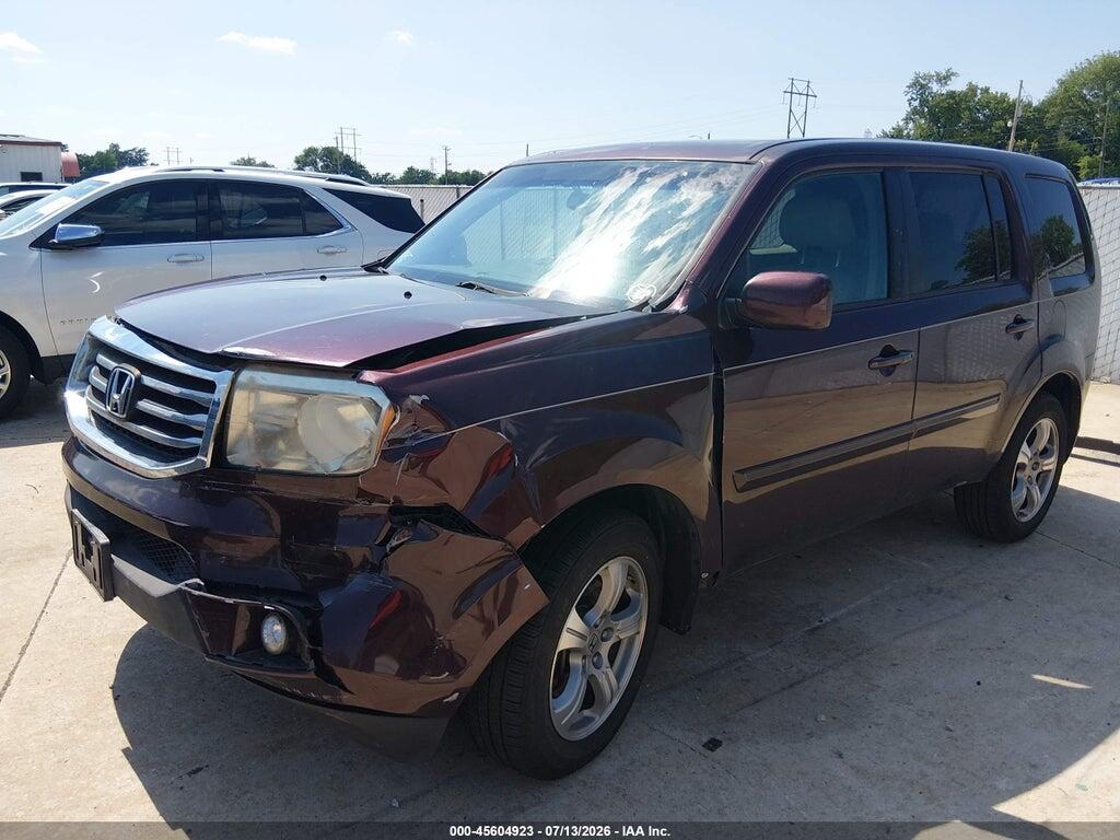 5FNYF3H51EB001640 2014 HONDA PILOT photo no. 2