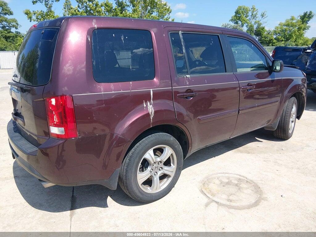 5FNYF3H51EB001640 2014 HONDA PILOT photo no. 4
