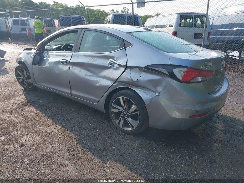 5NPDH4AE5GH674315 2016 HYUNDAI ELANTRA photo no. 3