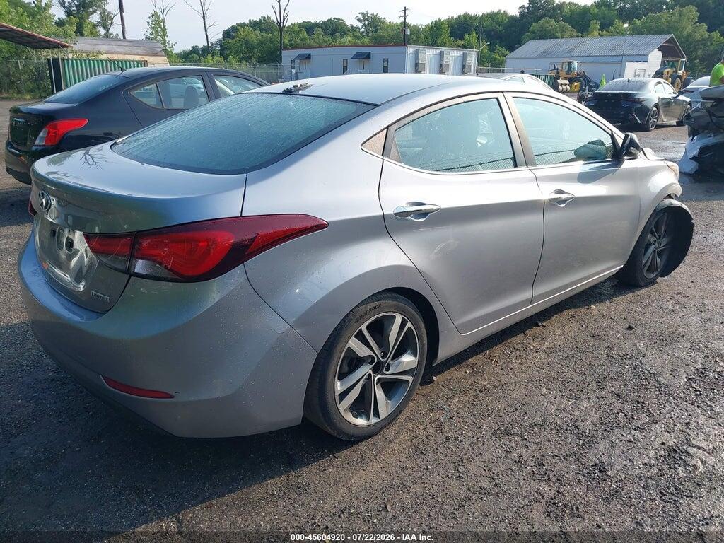 5NPDH4AE5GH674315 2016 HYUNDAI ELANTRA photo no. 4