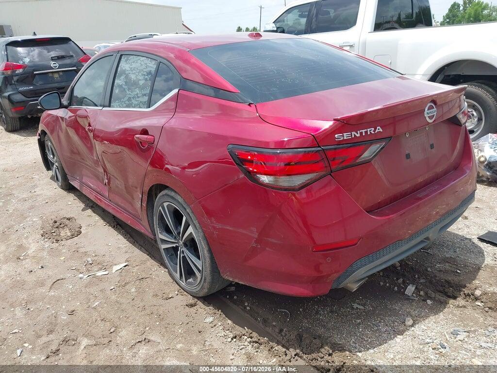 3N1AB8DV7NY255828 2022 NISSAN SENTRA photo no. 3