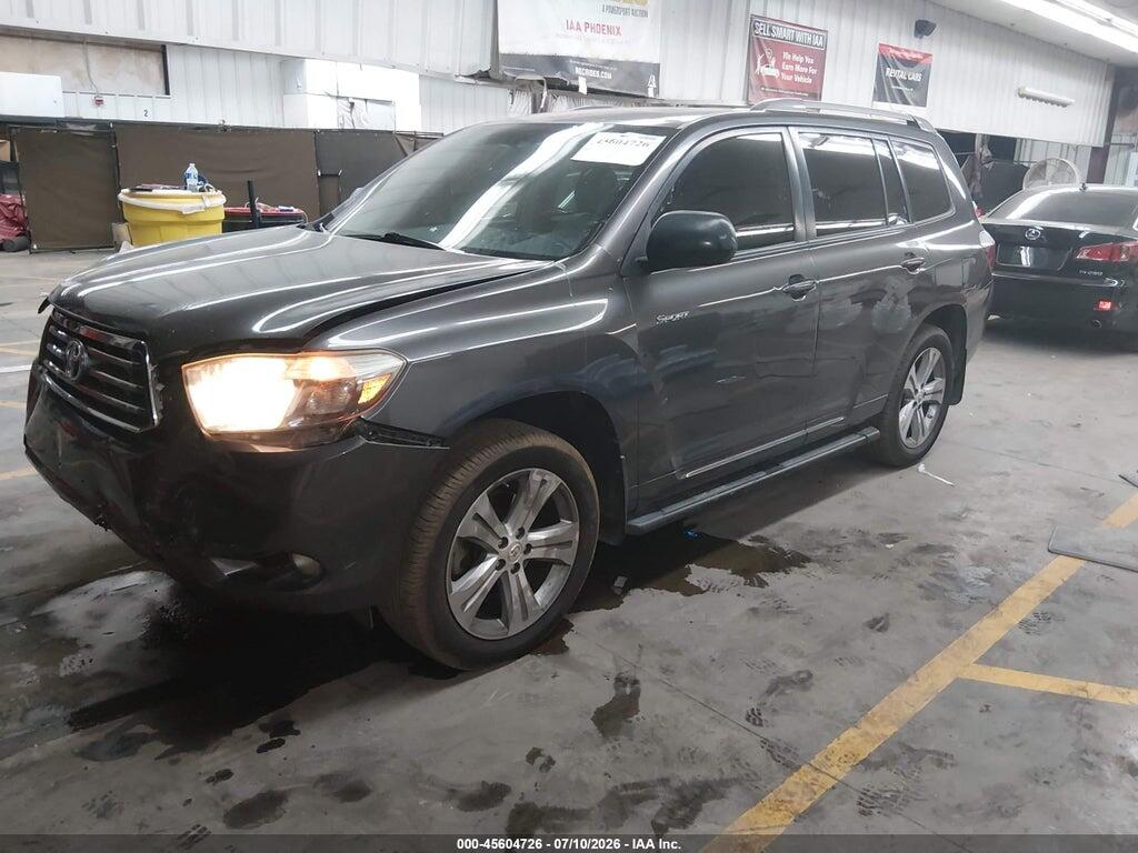 JTEDS43A682001320 2008 TOYOTA HIGHLANDER photo no. 2