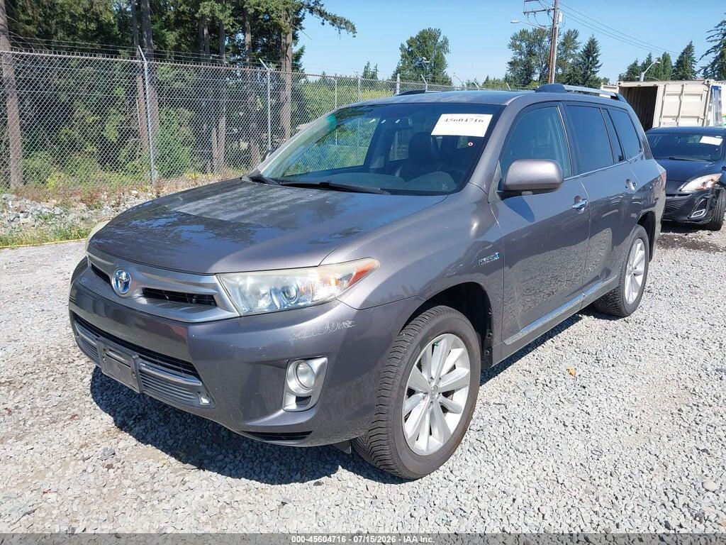 JTEDC3EH9C2010717 2012 TOYOTA HIGHLANDER HYBRID photo no. 2