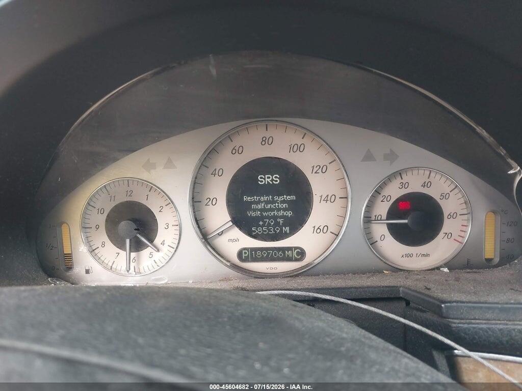 WDBUF56X47B170201 2007 MERCEDES-BENZ E 350 photo no. 7
